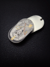 【Customization】24K Gold-Inlay Anubis and Pharaoh Metal Slider EDC Item